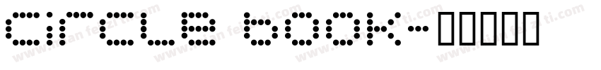 Circle book字体转换